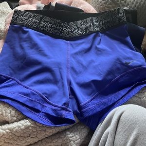 medium blue crossover nike pros